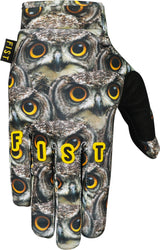 FIST Glove Owls That S, black-yellow