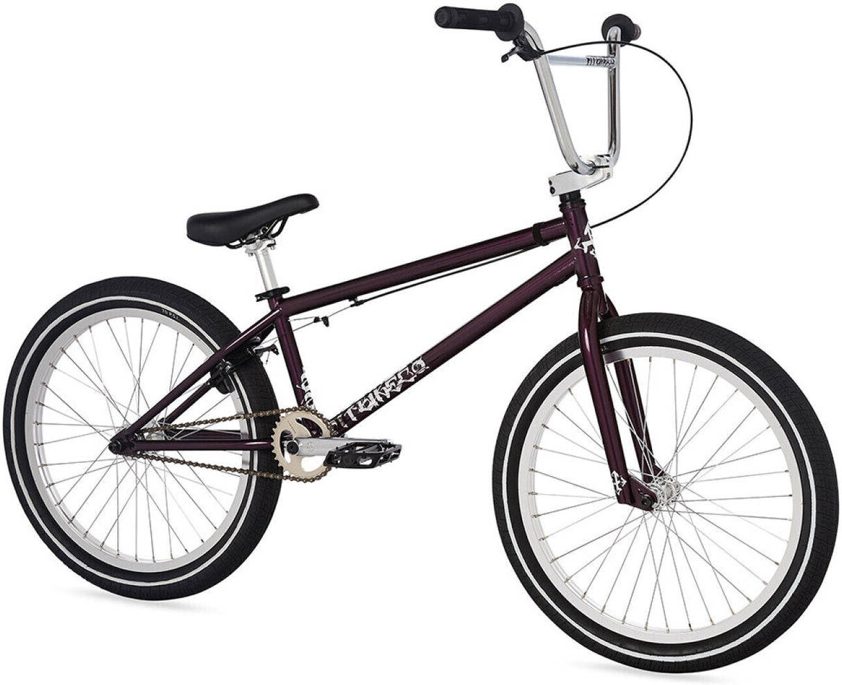Fit Bike Co. BMX Bike Series 22" 2023 BMX Cruiser Bike | Deep Purple | Ride Hub