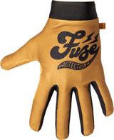 BMX/MTB Fuse Protection Omega Cafe Gloves Brown-Black | RideHub