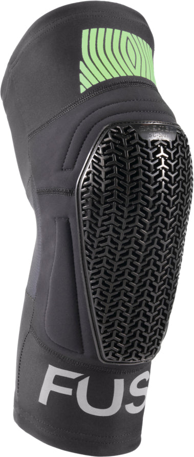 Fuse Omega Pocket knee pad S/M, black/neon yellow