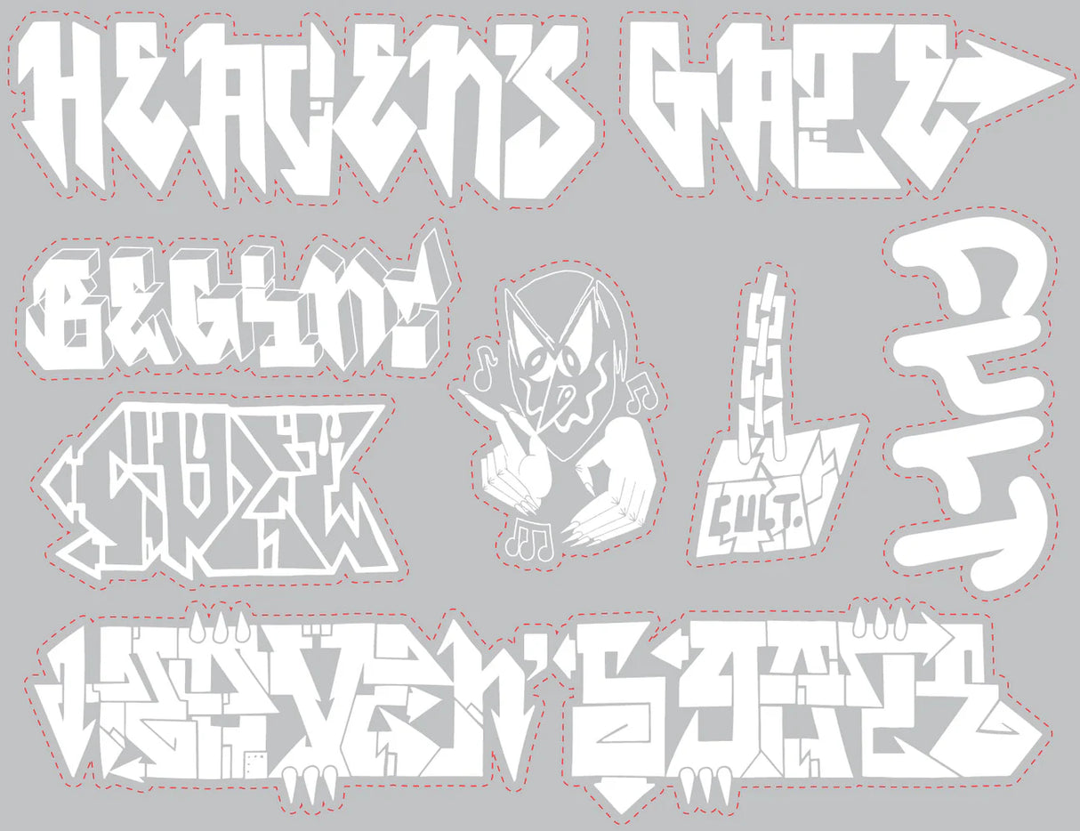 Cult HEAVEN'S GATE IC BMX Frame Brandon Begin | RideHub