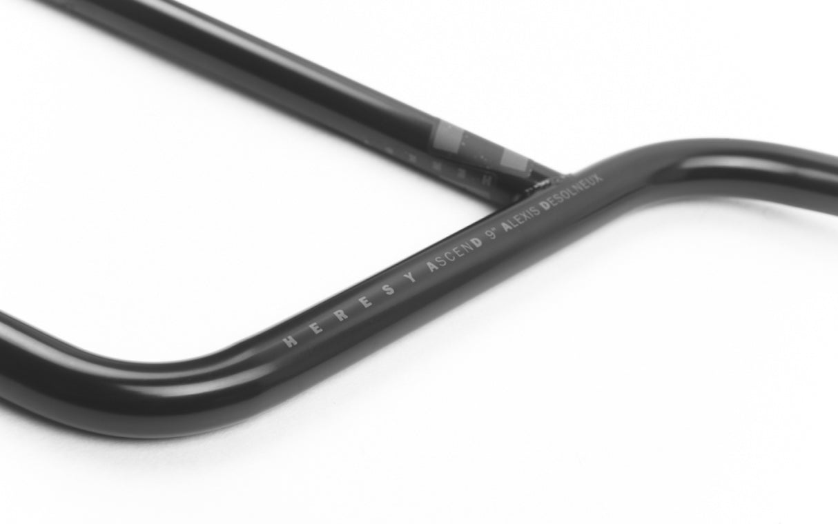 handlebar, Heresy Ascend 2pc. black, 9 inches