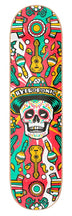 Hydroponic Mexican Skull 2.0 Skateboard Deck | RideHub