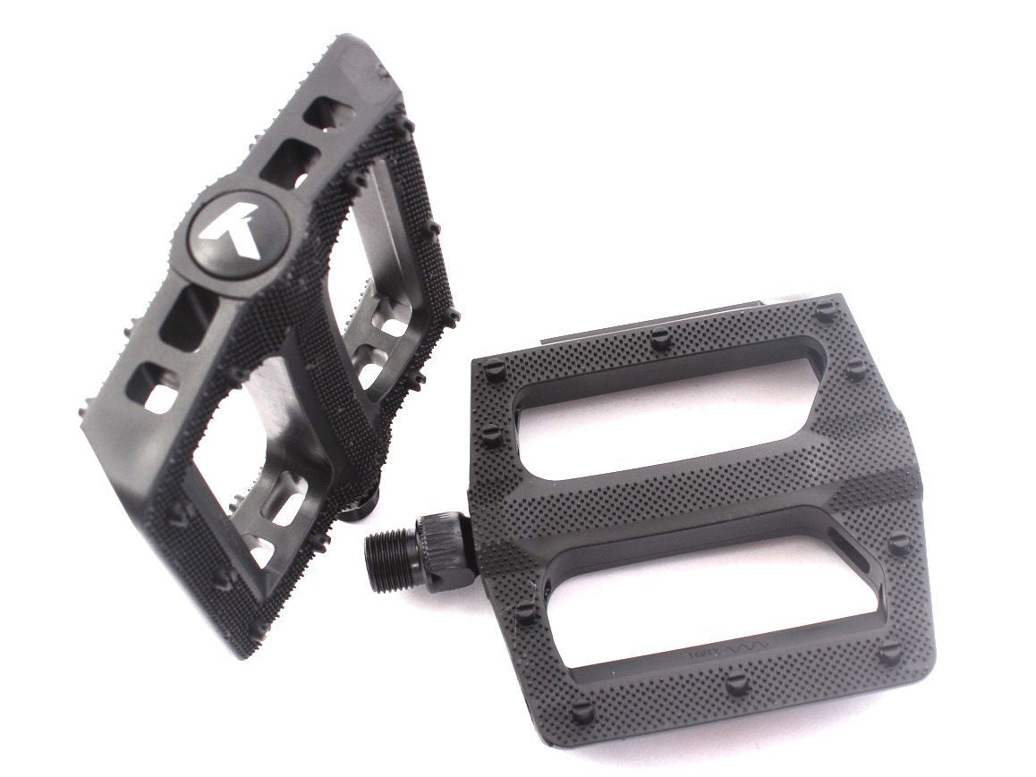 KHE ACME PVC 9/16" BMX Pedals – Black | RideHub