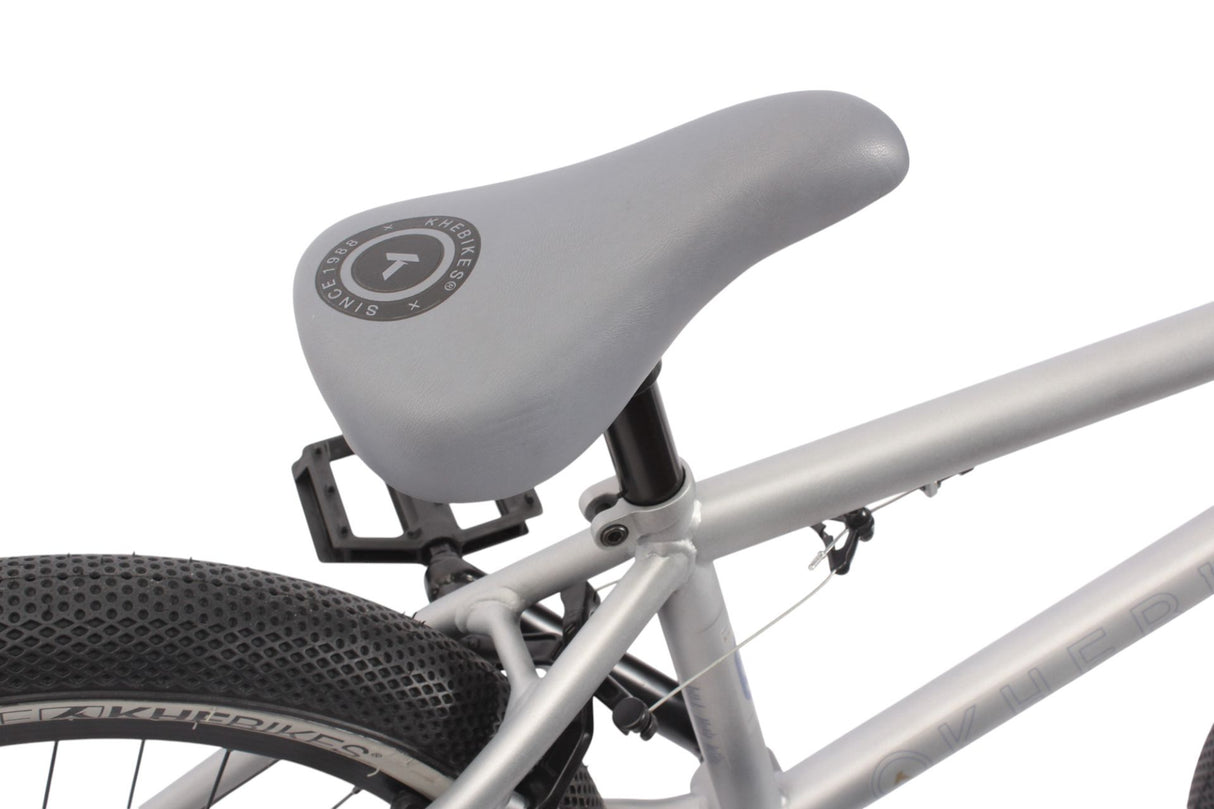 Rower BMX KHE Cope 20" Flat Silver / Matt Black | RideHub