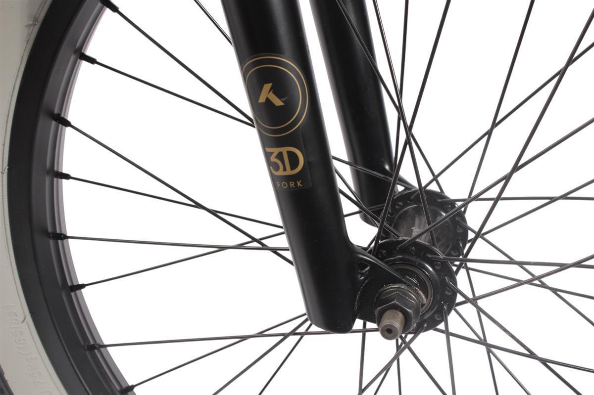 Rower BMX KHE Cope 20" Flat Silver / Matt Black | RideHub
