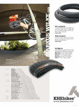 BMX KHE MAC2+ Kevlar tire 20 x 2.3" | RideHub