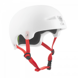 TSG Evolution Special Makeup Clear White Helmet – Stylish Protection for Urban Athletes | Ride Hub
