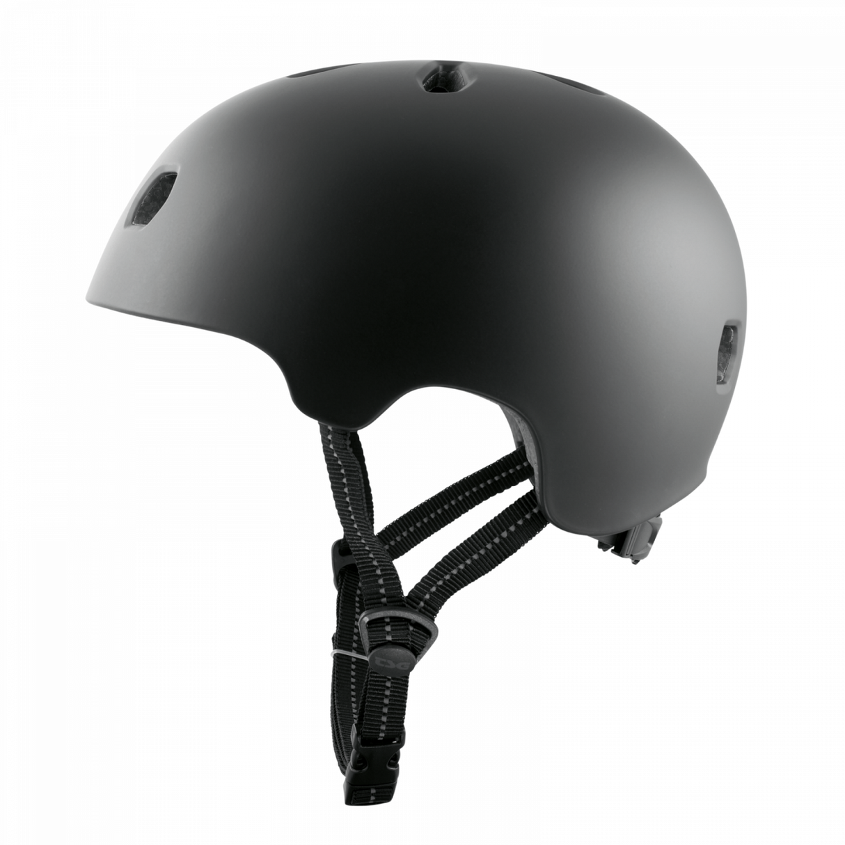 TSG Meta Solid Color Satin Black Helmet – Elegance and Safety in an Urban Style | Ride Hub