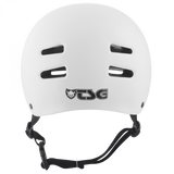 TSG Skate/BMX Injected White Helmet – Stylish Protection in a Classic Design | Ride Hub