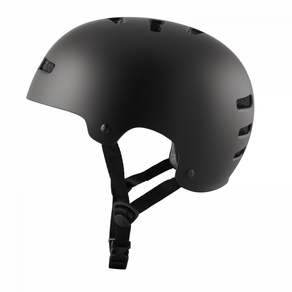 TSG Evolution Solid Color Satin Black Helmet – Reliable Protection in an Elegant Design | Ride Hub