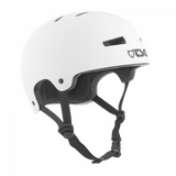 TSG Evolution Solid Color Satin White Helmet – Elegance and Protection in One | Ride Hub