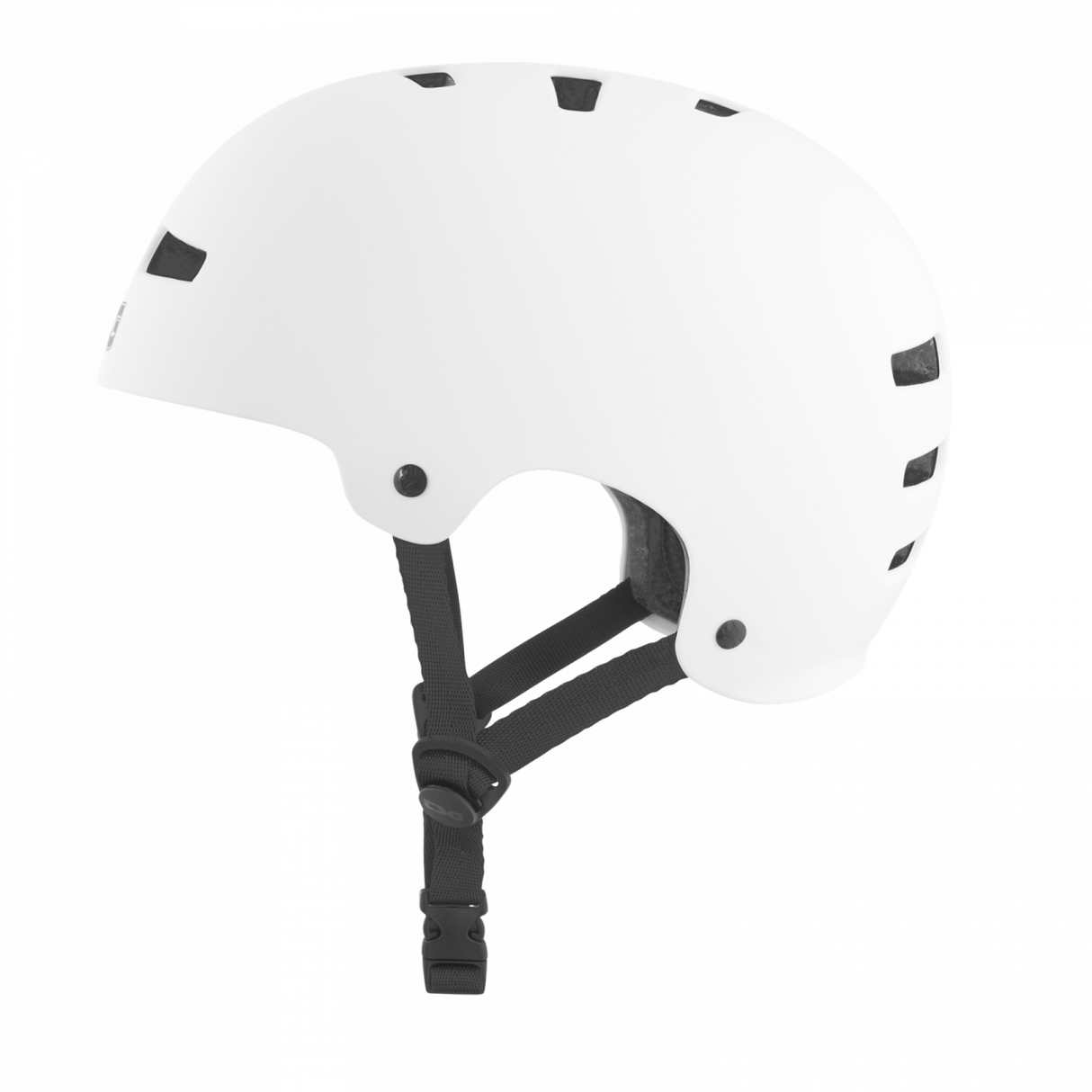 TSG Evolution Solid Color Satin White Helmet – Elegance and Protection in One | Ride Hub