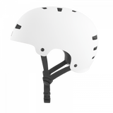 TSG Evolution Solid Color Satin White Helmet – Elegance and Protection in One | Ride Hub