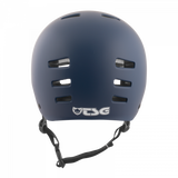 TSG Evolution Solid Color Satin Blue Helmet – Elegance and Reliability in One | Ride Hub