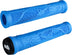 BMX grips ODI grips Hucker Flangeless black-blue, 160mm