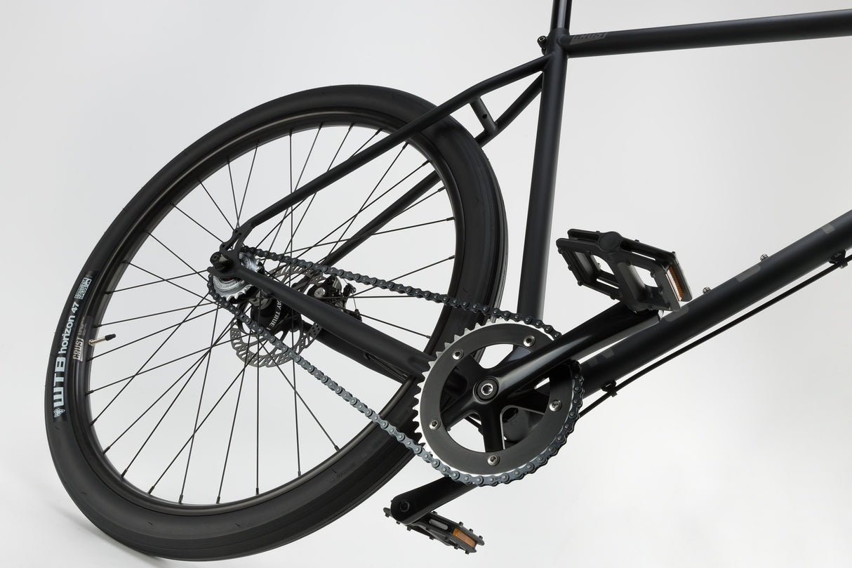 NS Bikes Crust 27.5" Black City Bike | RideHub