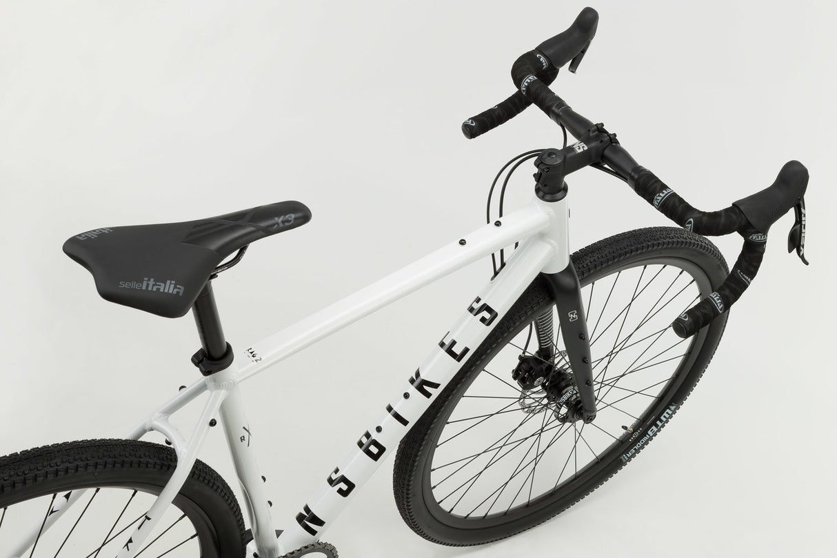NS Bikes Rag+ 3 700C White Gravel Bike | RideHub