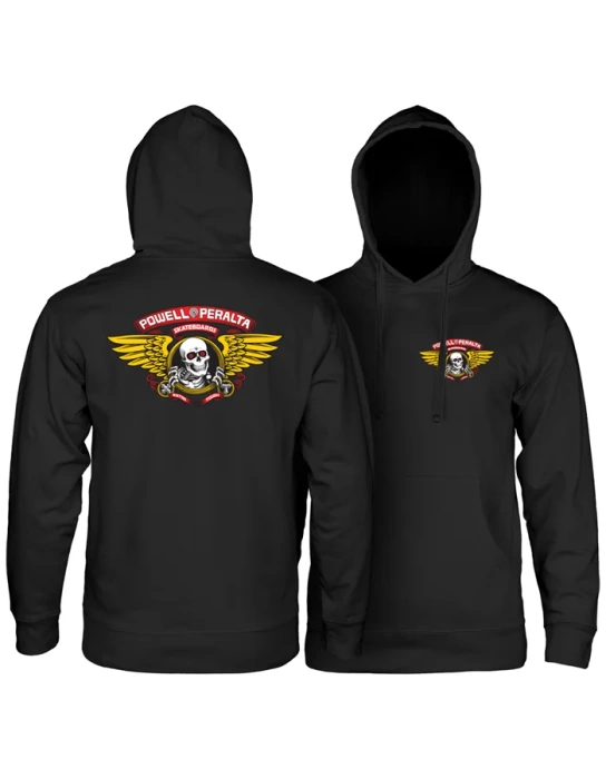 Powell Peralta Hood Winged Ripper Mid Weight Sweatshirt | RideHub