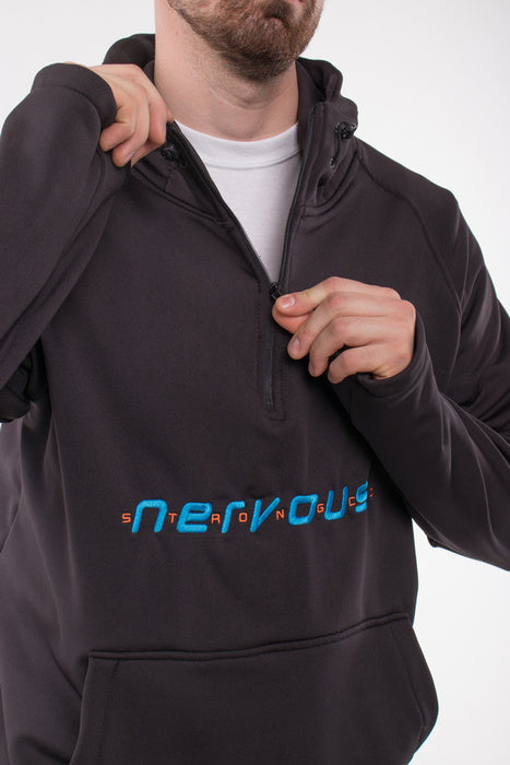 Nervous SL Tech Black Hoodie | RideHub