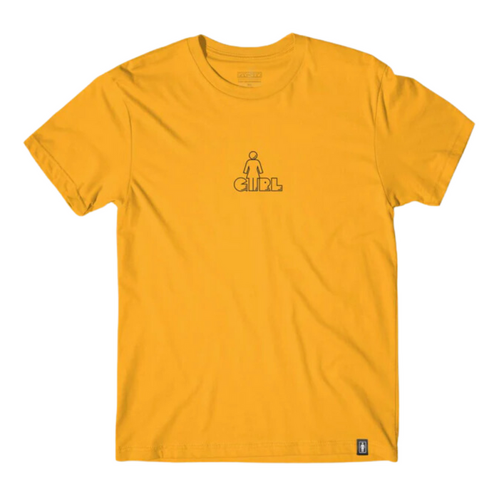 Girl Pack OG Man Yellow T-Shirt | RideHub