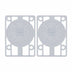 Independent Riser Pads 1/8" | RideHub