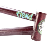 Fiend Reynolds V2 Frame – Promodel Garrett Reynolds Merlot/White Splatter | RideHub