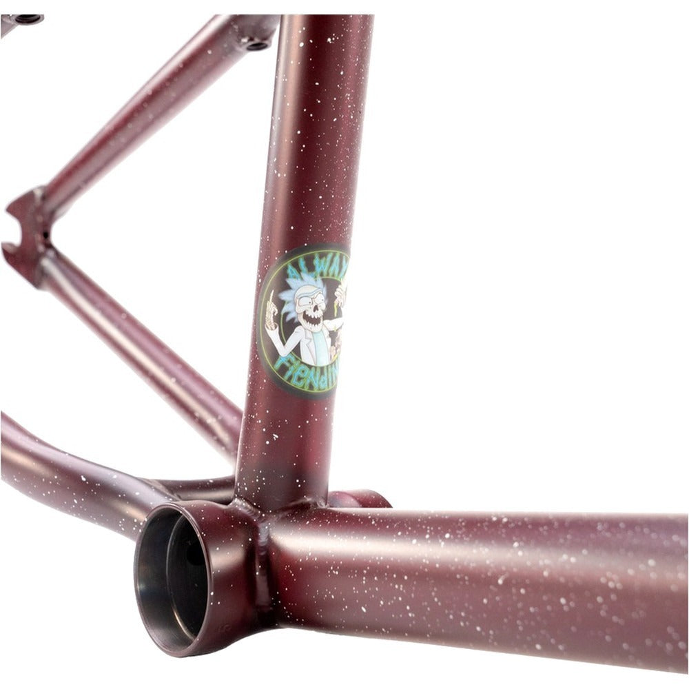 Fiend Reynolds V2 Frame – Promodel Garrett Reynolds Merlot/White Splatter | RideHub