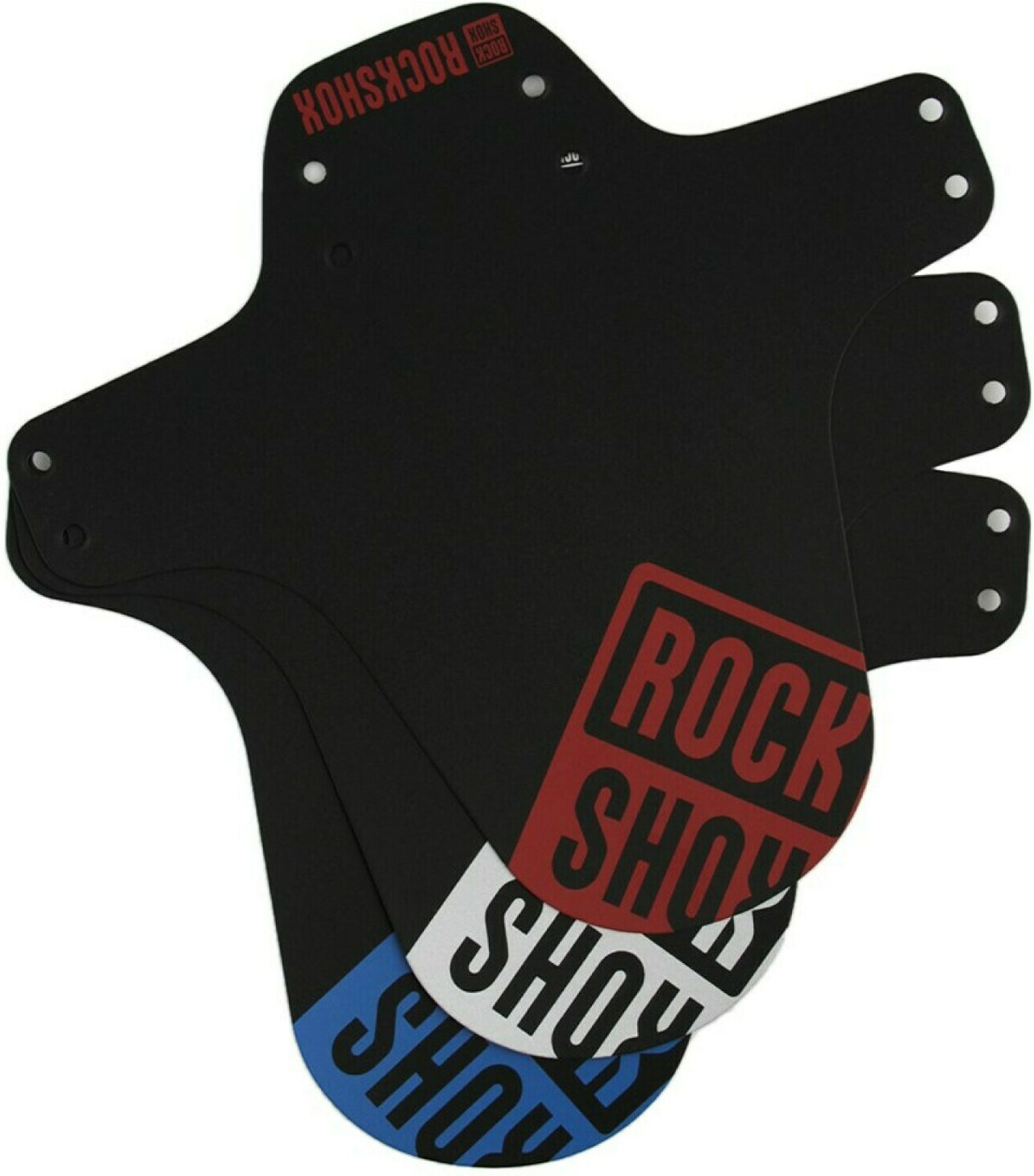 RockShox MTB Black mudguard with Stealth Print | RideHub