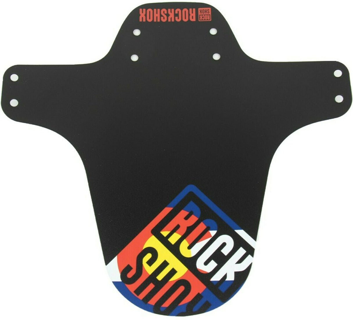 RockShox MTB Black mudguard with Stealth Print | RideHub