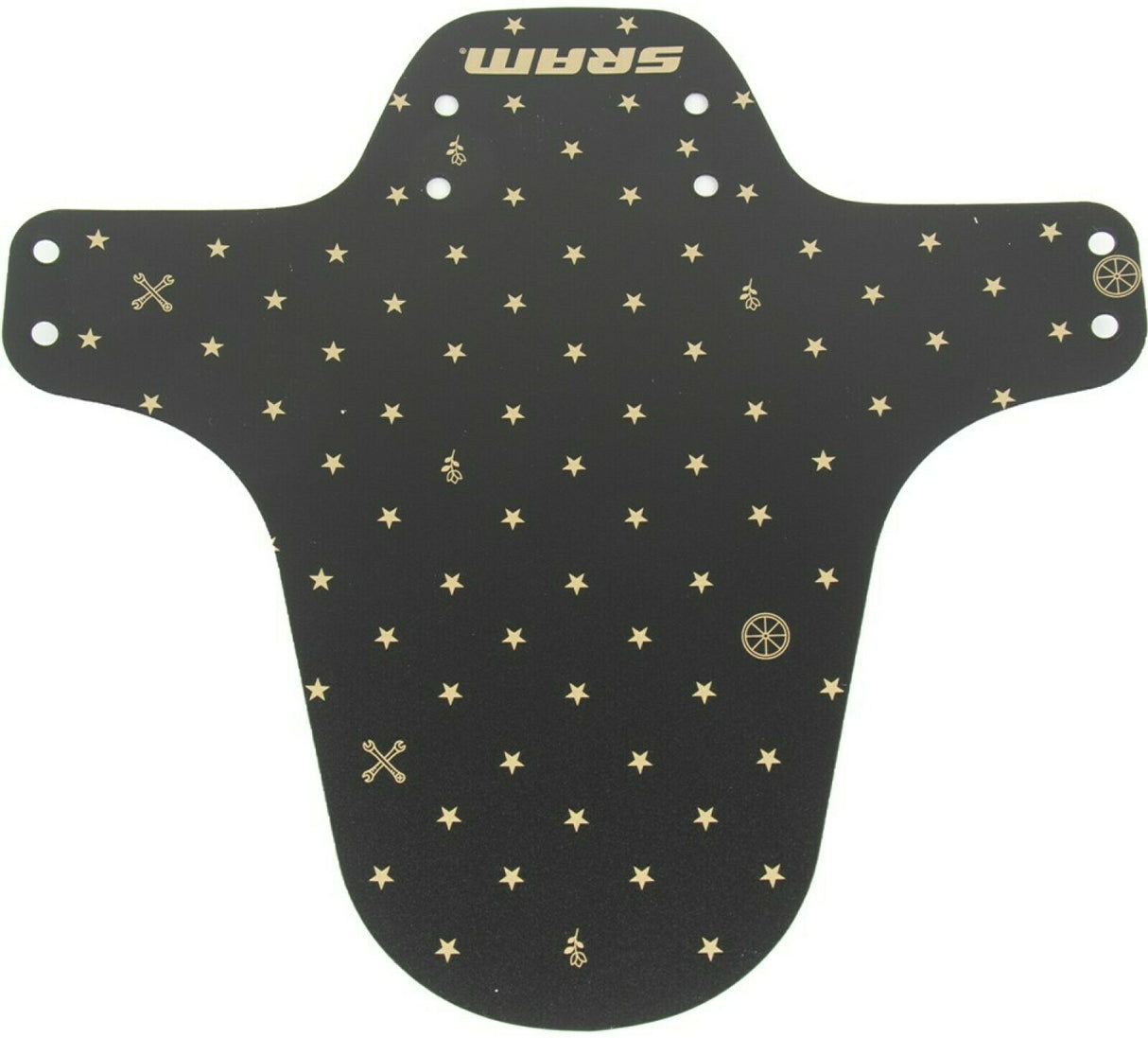 RockShox MTB Black mudguard with Stealth Print | RideHub