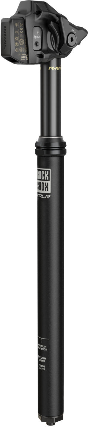 RockShox Reverb XPLR AXS seatpost 27.2mm | 400mm | 75mm Travel | RideHub
