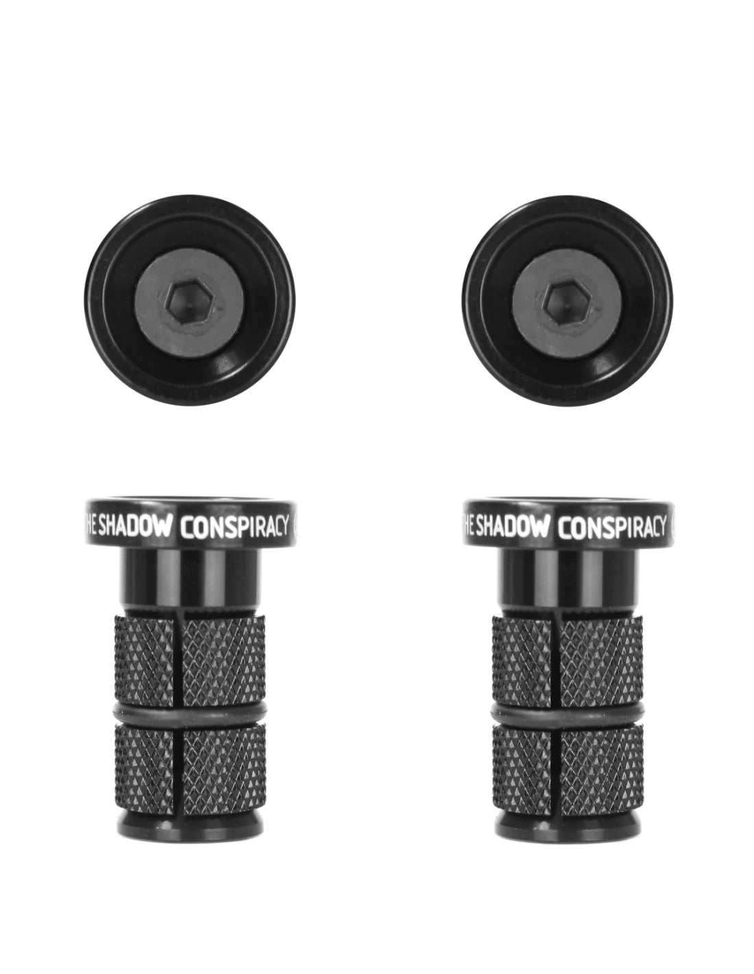 Barendy BMX Shadow Deadbolt Slim Bar Ends | RideHub