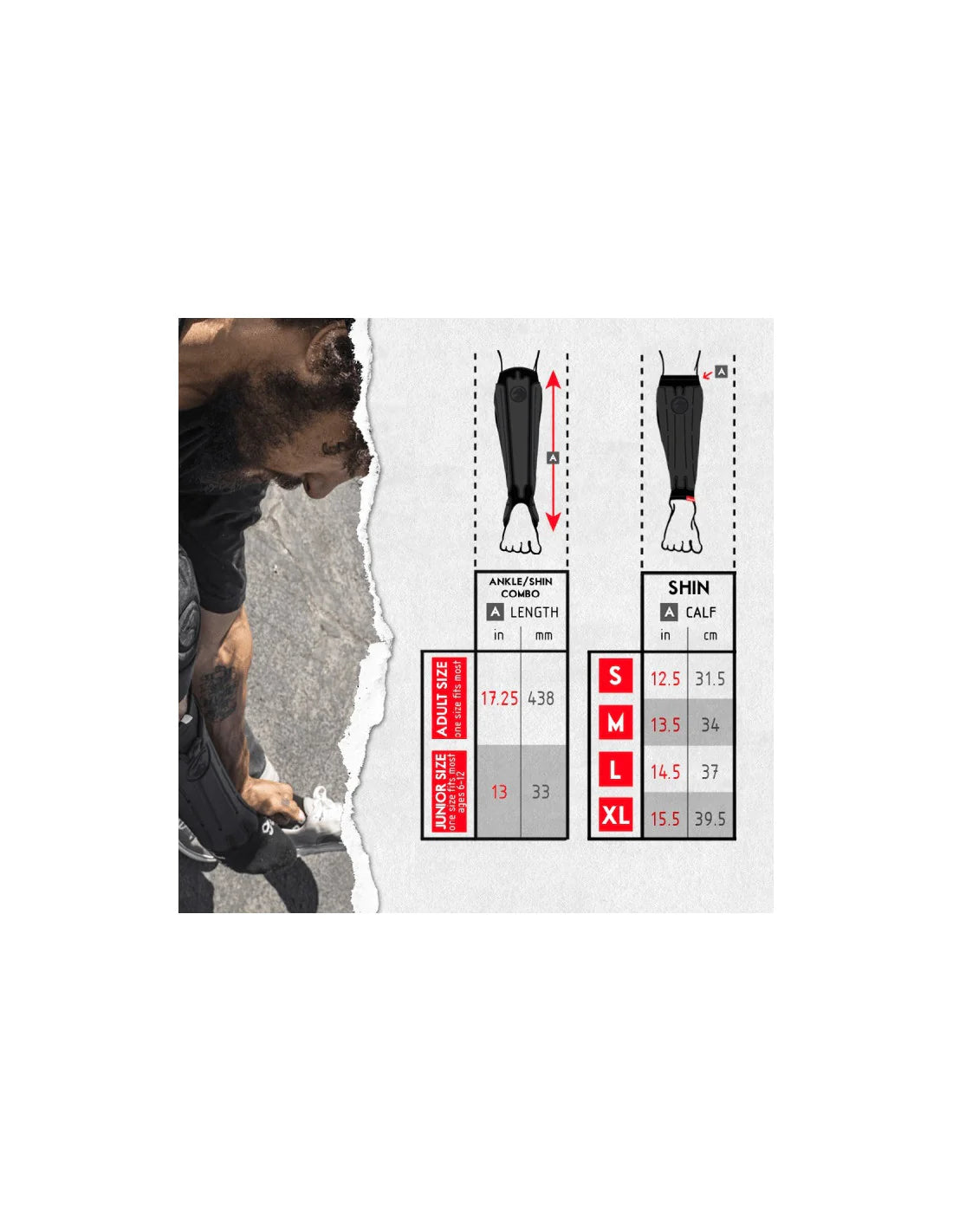 Shadow Invisa-Lite Shin Pads BMX | RideHub