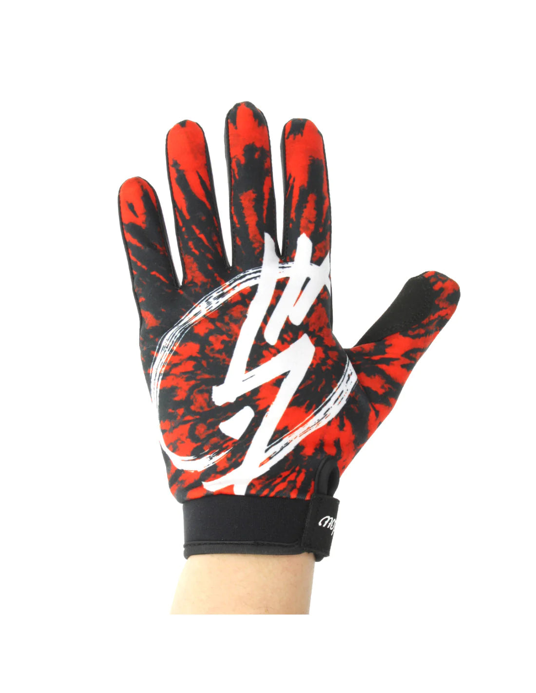 Shadow Conspire Gloves BMX Gloves - Red Tie Dye | RideHub