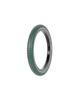Shadow Valor Grey/Green Tire BMX Tire | RideHub