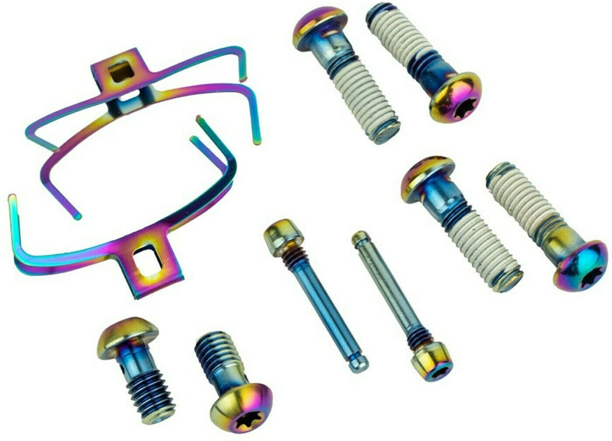 SRAM Bremssattel Hardware Upgrade Kit Rainbow, für 2 Bremssättel G2 ULT/RSC