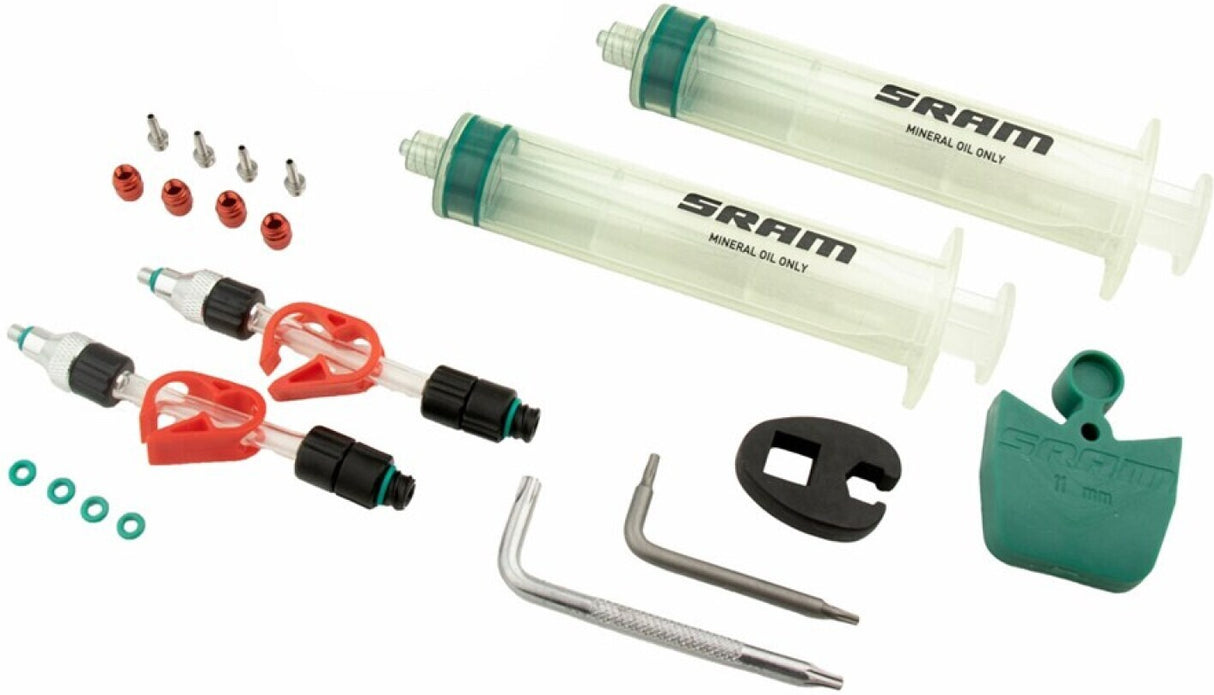 Standard Brake Bleed Kit (includes 2 syringes/fittings, bleed blocks, Torx tool,