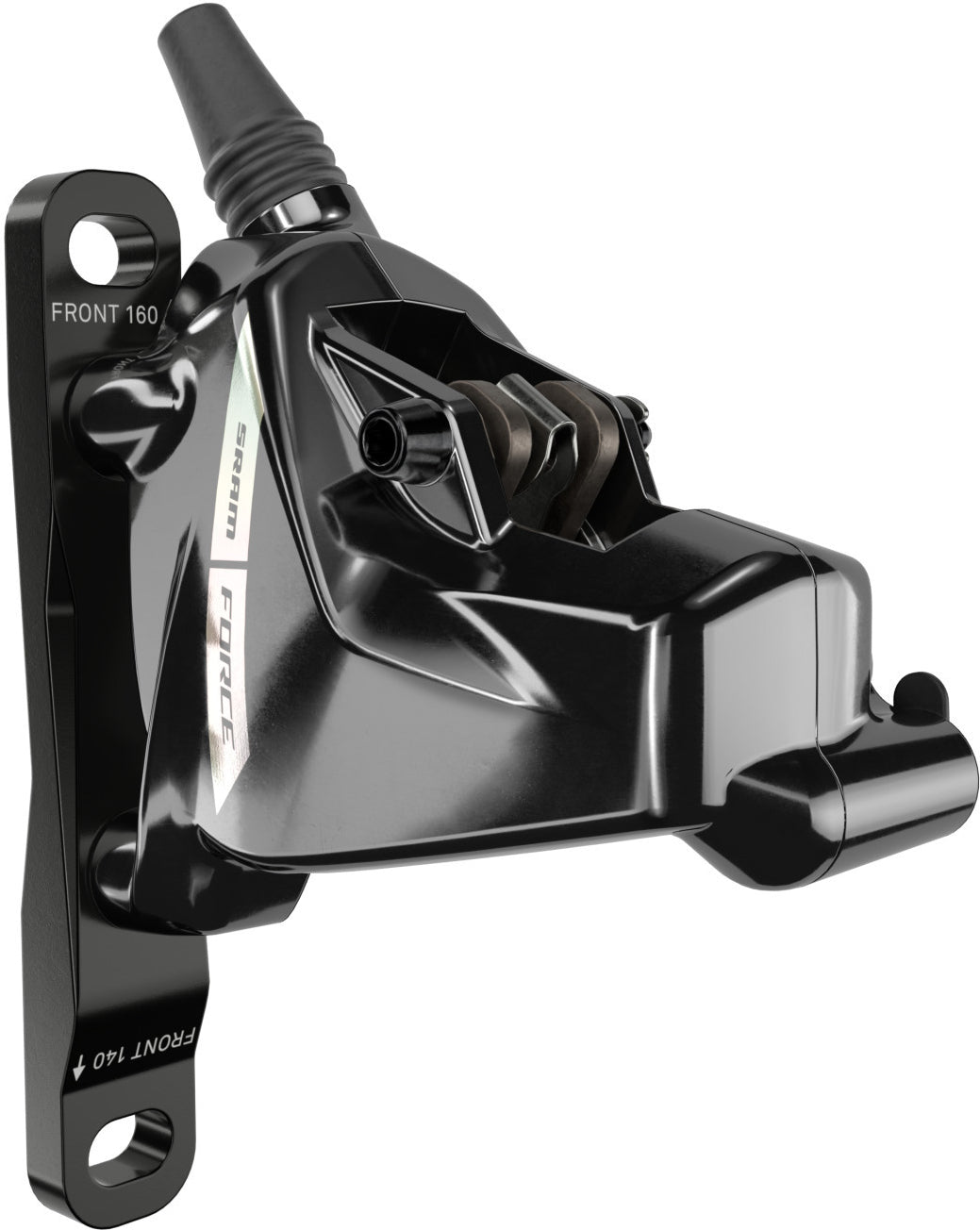 SRAM FORCE AXS Schalt/-Bremseinheit hydraulische Scheibenbremse, Flat Mount rechts, hinten, 1800mm Leitung