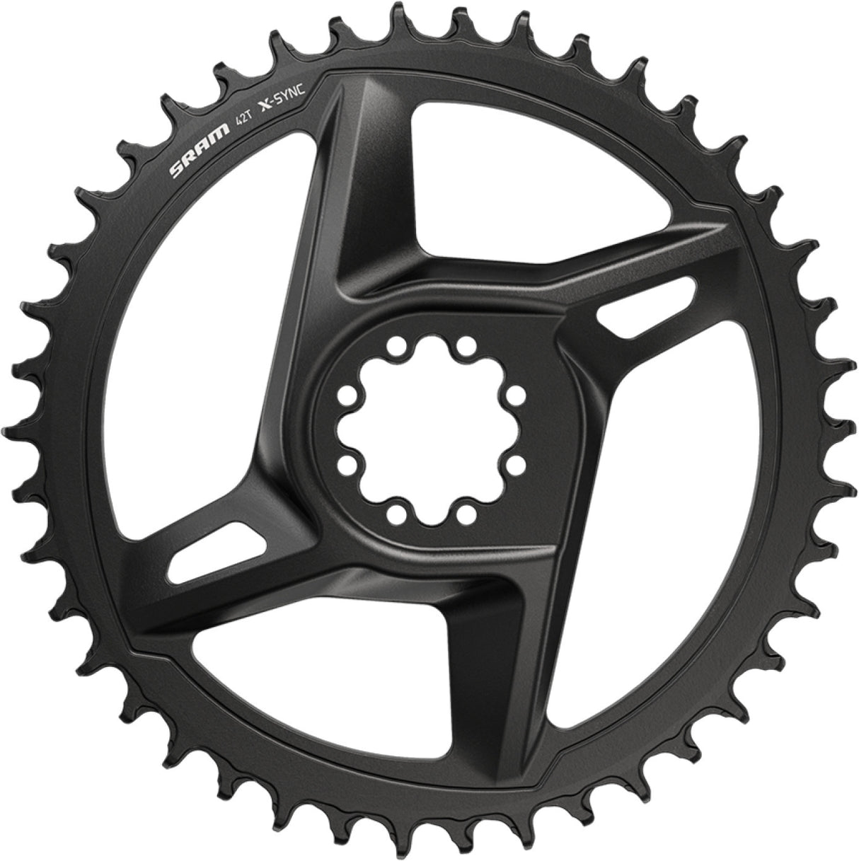 SRAM Kettenblatt Road 38T, direct mount, schwarz, X-SYNC 12-fach, Rival