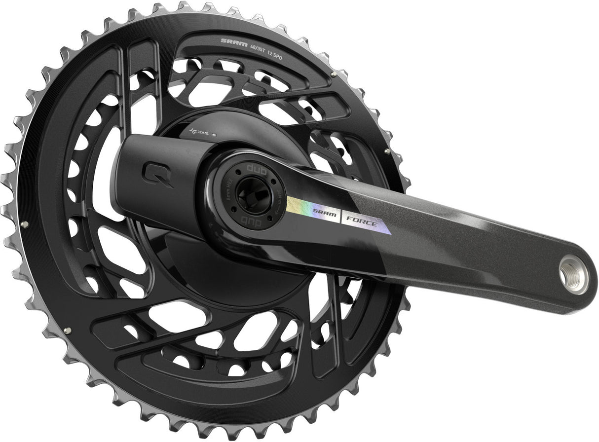 SRAM Kurbelgarnitur Quarq Force 1x AXS 40T DM, 165mm, Achsmessung ohne Innenlager, DUB