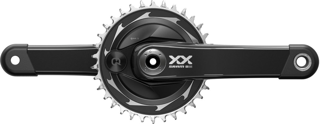 SRAM Kurbel Quarq XXSL Eagle T-Type AXS 175mm, 34T, Achse ohne Innenlager, DUB,QF: 168mm