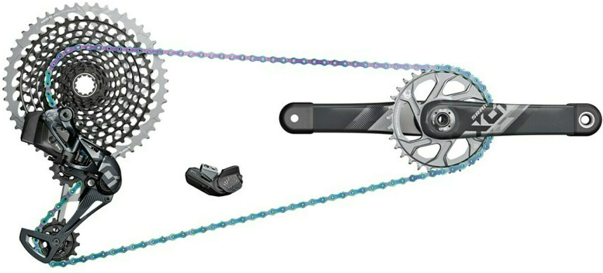 SRAM Schaltwerk X01 Eagle AXS 12-fach, lunar gray ohne Batterie