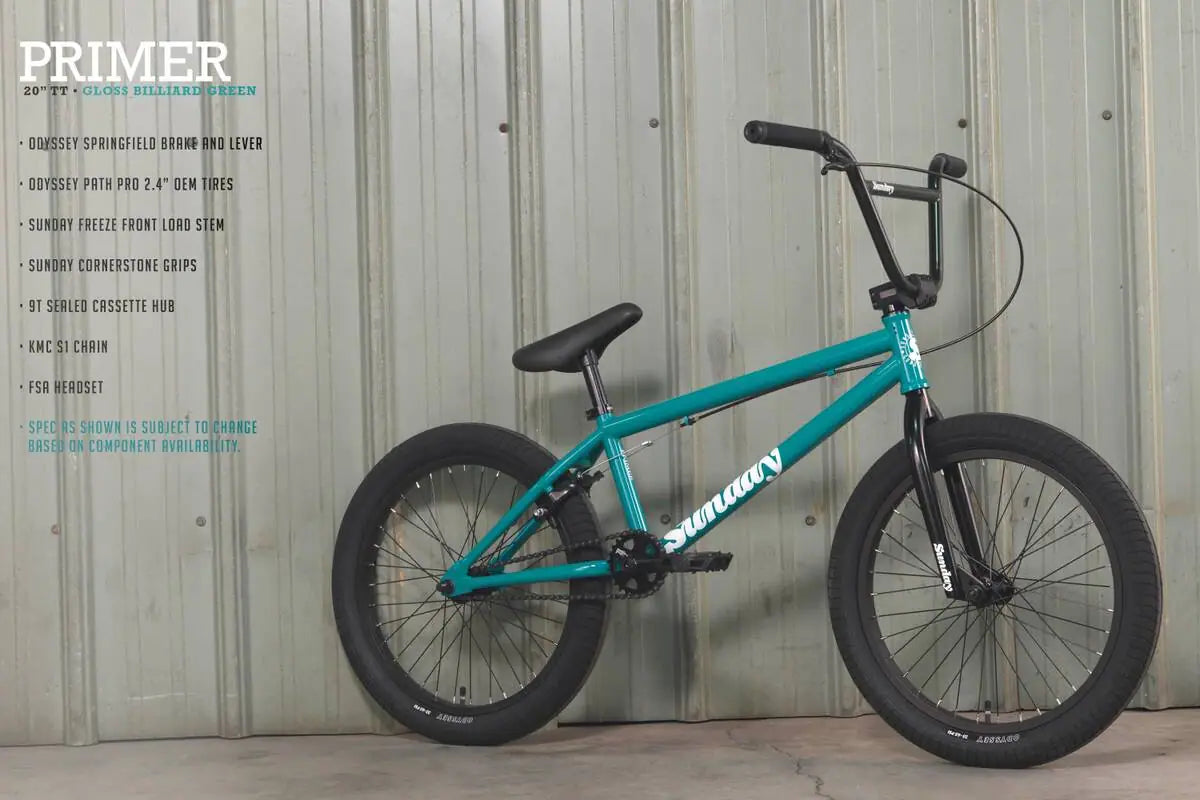 Sunday Primer 20" BMX bike | Ride Hub