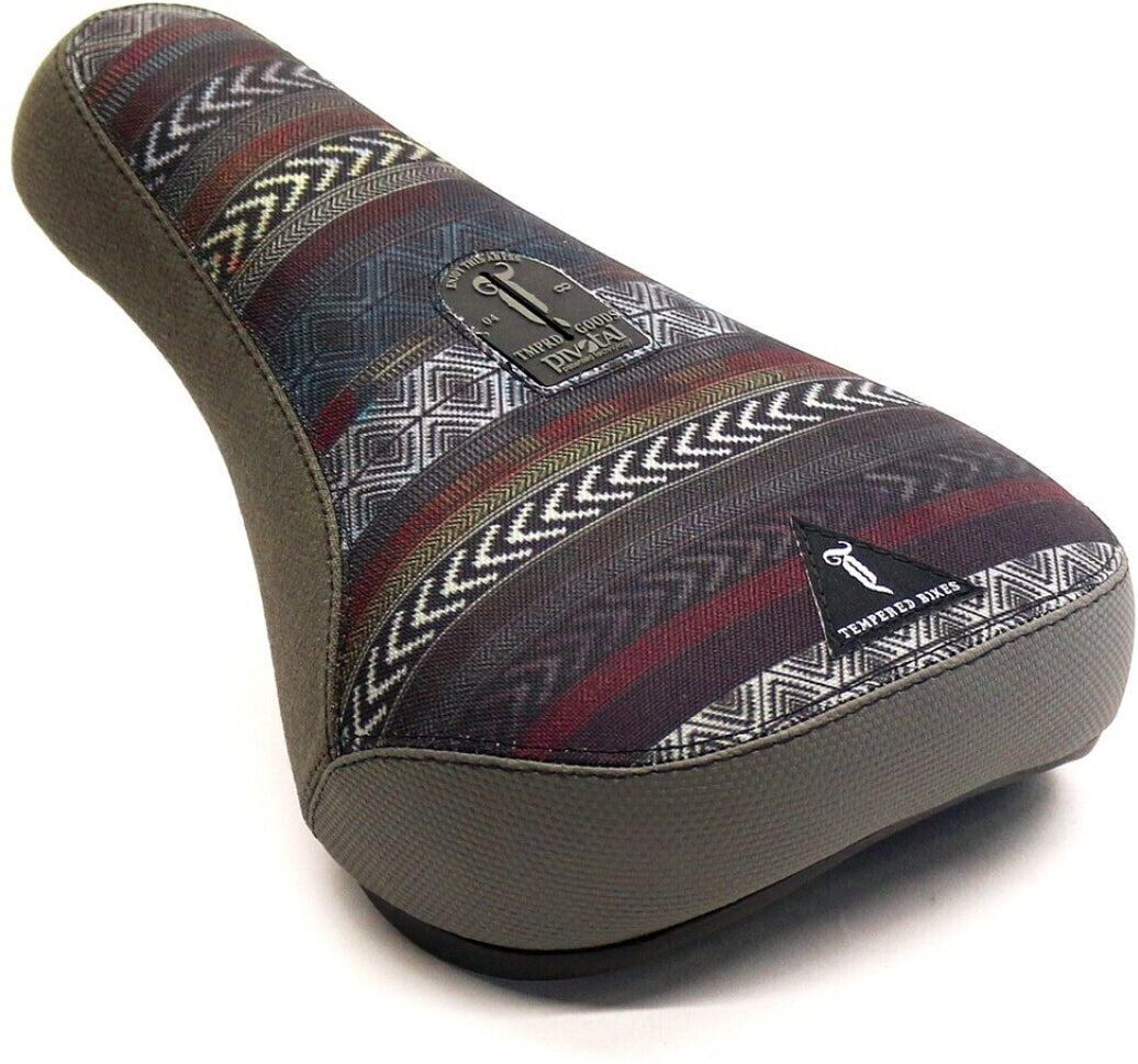 Tempered Pivotal Seat BMX saddle | RideHub