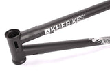 KHE SILENCER LT 20" CrMo BMX Frame – Black | RideHub