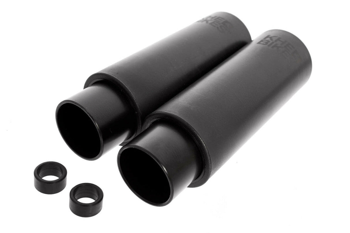 KHE 2ND PRO BMX Pegs – Black – 10mm / 14mm (1 Pair) | RideHub