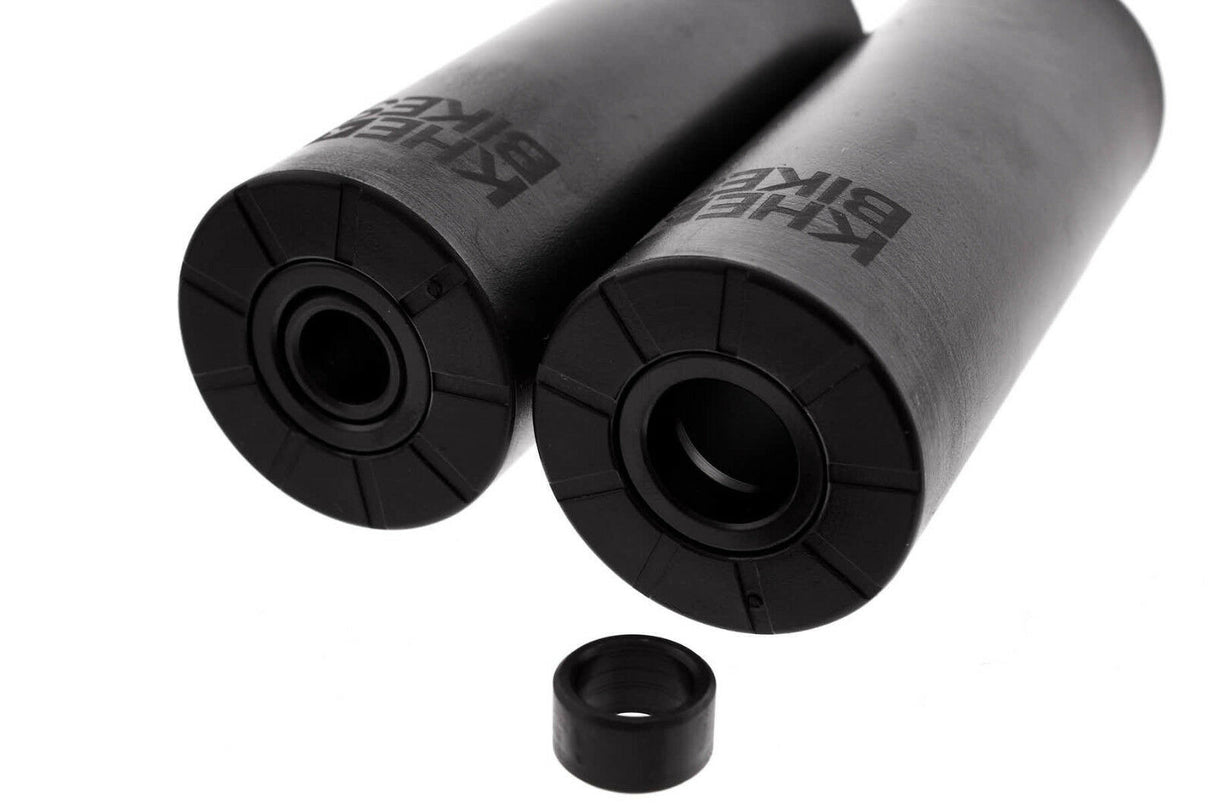 KHE 2ND PRO BMX Pegs – Black – 10mm / 14mm (1 Pair) | RideHub