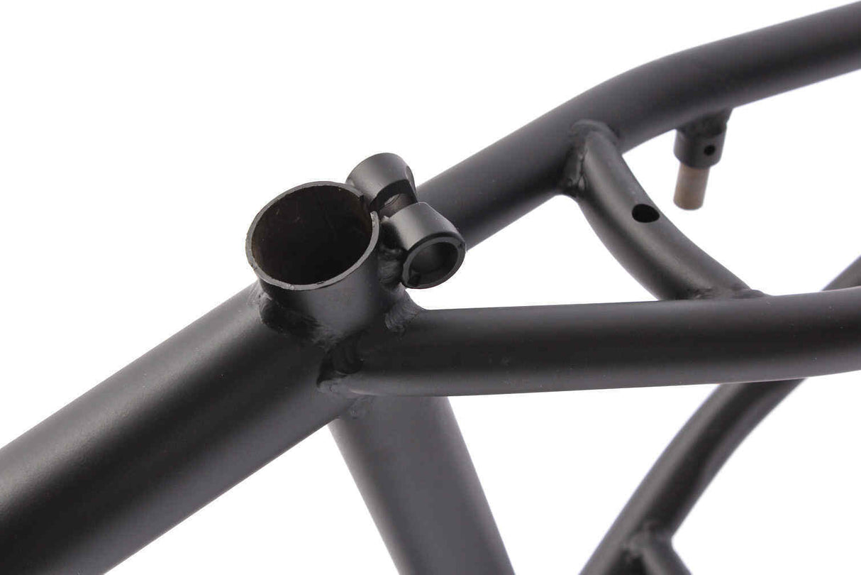 KHE SILENCER LT 20" CrMo BMX Frame – Black | RideHub