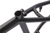 KHE SILENCER LT 20" CrMo BMX Frame – Black | RideHub